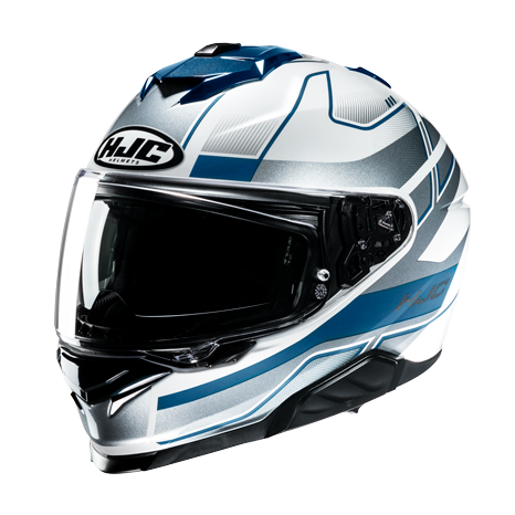 HJC i71 Integralhelm Iorix MC2 Weiß / Blau
