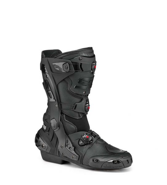 Sidi Rex Air Motorradstiefel Schwarz / Schwarz