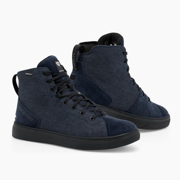 REV'IT! Delta H2O Motorradschuhe Wasserdicht Dunkelblau / Schwarz