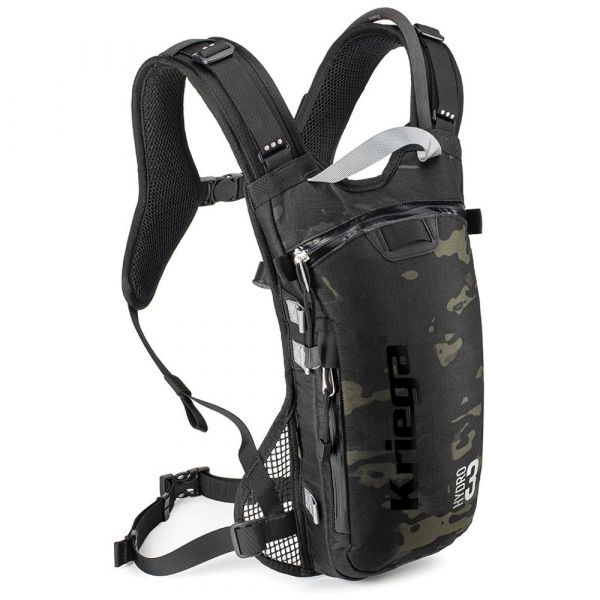 Kriega Rucksack Hydro-3 Multicam Schwarz