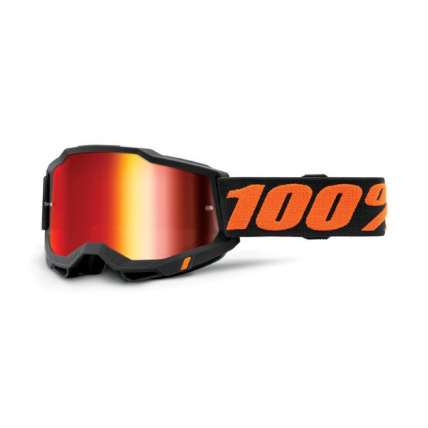 100% Accuri 2 Youth Goggle Chicago- Mirror Red Lens