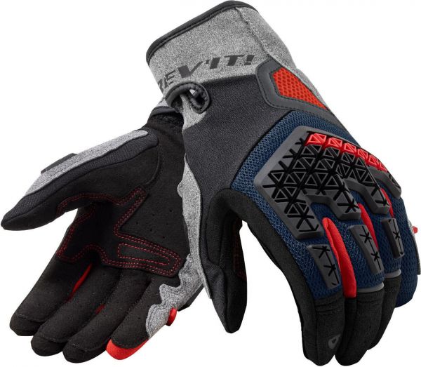 REV'IT! Mangrove Handschuhe Silber / Blau