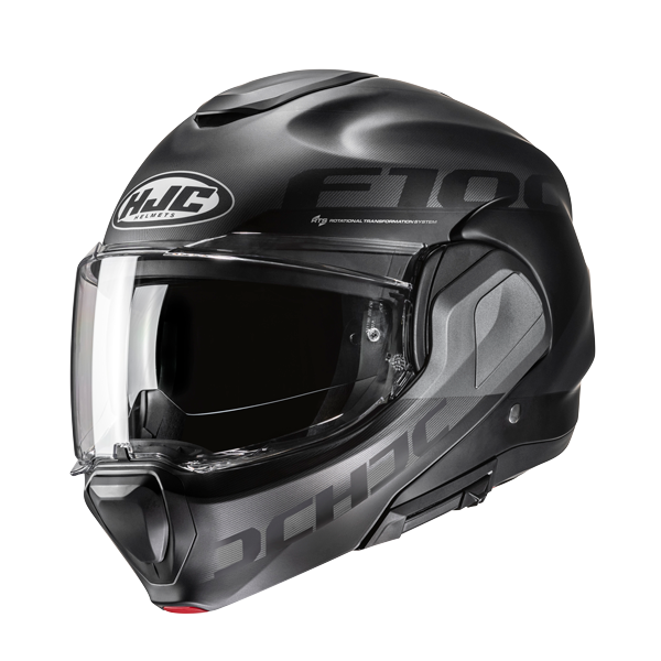 HJC F100 Klapphelm Hetal MC5SF Mattschwarz / Anthrazit