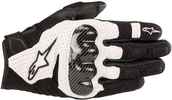 Alpinestars SMX-1 Air V2 Handschuhe Schwarz / Weiß