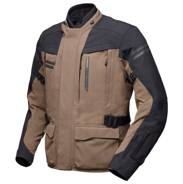 Modeka Paneo LT Textiljacke Safari / Schwarz