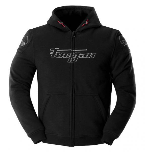 Furygan Livio X Kevlar Motorradhoodie Schwarz
