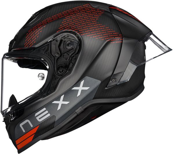 NEXX X.R3R Pro FIM Rennsporthelm Carbon Matt Schwarz