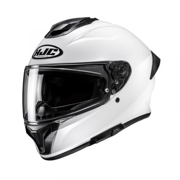 HJC C71 Integralhelm Unifarben Perlweiß