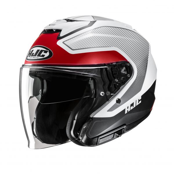HJC i31 Jethelm Tevis MC1SF Weiß / Rot / Schwarz