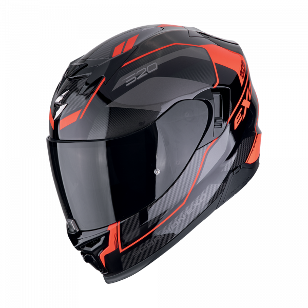 Scorpion Exo-520 Evo Air Lena Schwarz / Rot (ECE 22-06)