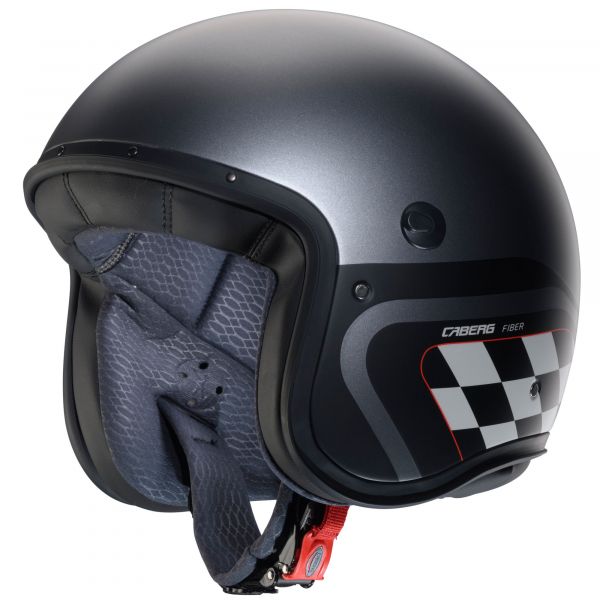 Caberg Freeride X Daytona Mattgun / Schwarz / Weiß