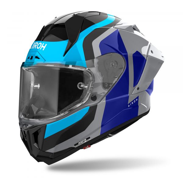 Airoh GP 800 Competition Integralhelm Grau / Schwarz / Blau