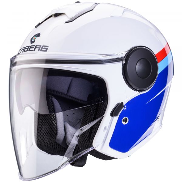 Caberg Soho Zephir Jethelm Weiß / Blau / Rot