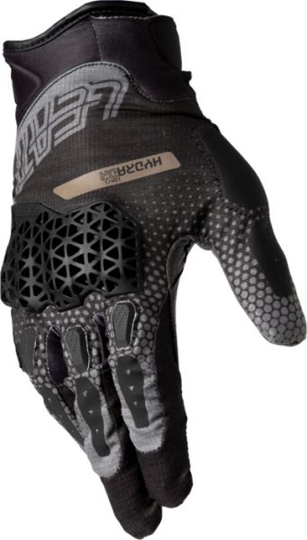 Leatt ADV HydraDri 5.5 Short V25 Handschuhe Schwarz / Dunkelgrau / Gold