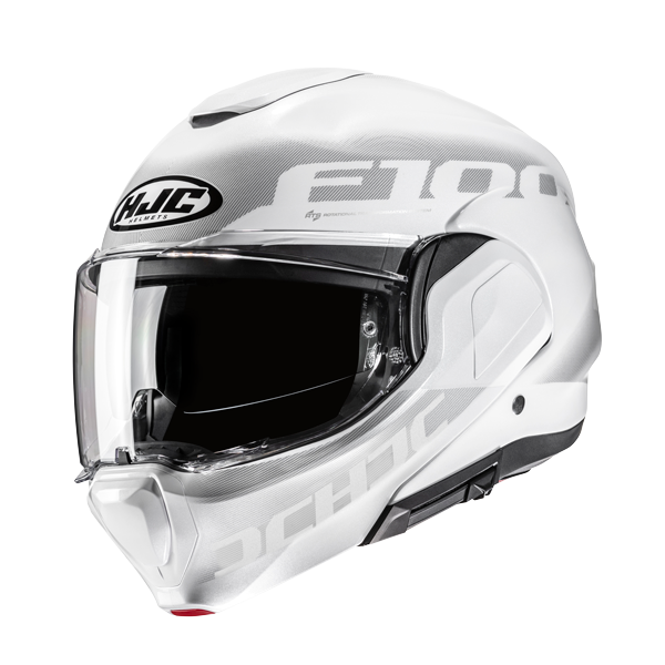 HJC F100 Klapphelm Hetal MC10 Weiß Grau
