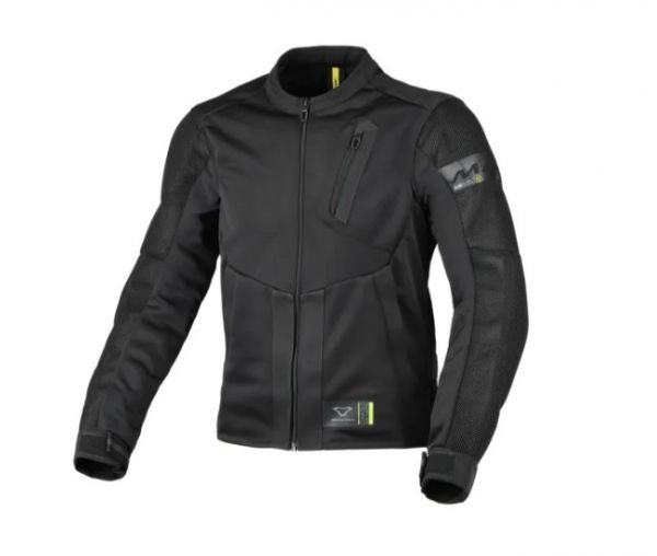 Macna Torido luftige Motorradjacke Schwarz