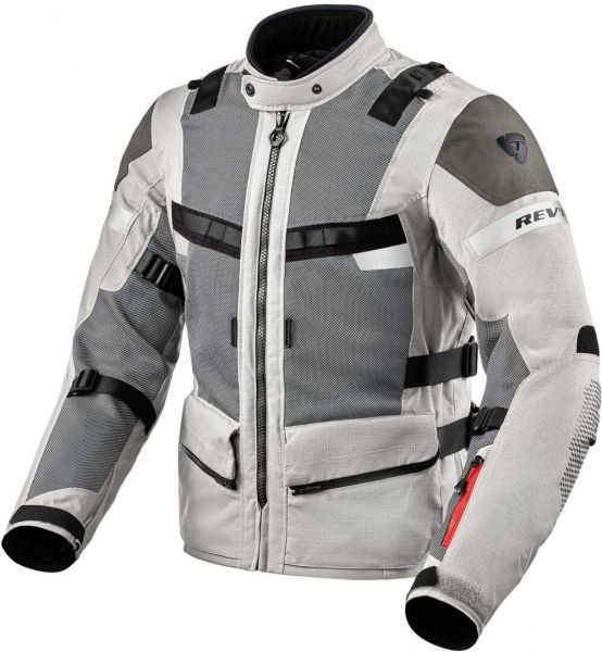 REV'IT! Cayenne 2 Textiljacke Silber / Schwarz