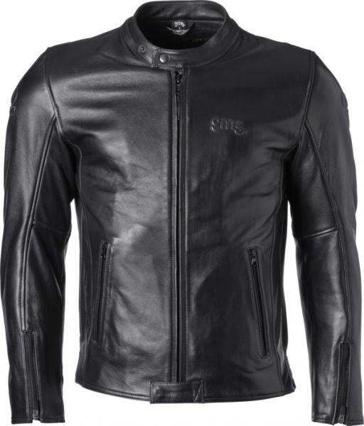 GMS The Roland Stones Lederjacke Schwarz