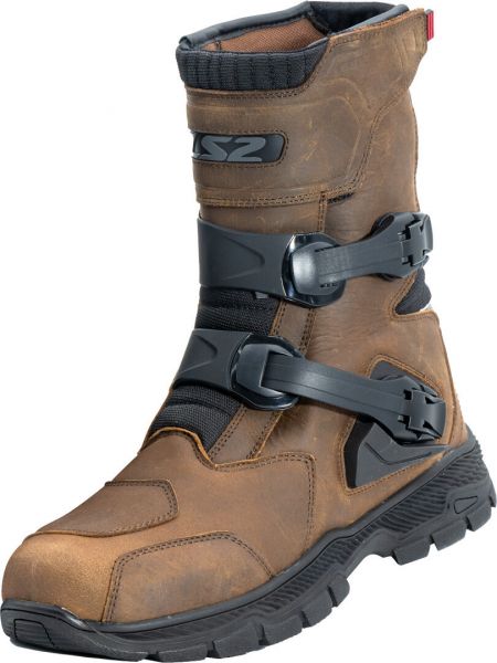 LS2 Adventure Motorradstiefel Boots WP Braun