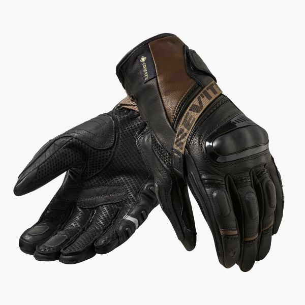 REV'IT! Dominator 3 GTX Handschuh Schwarz / Sand