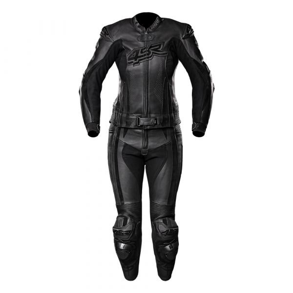 4SR RR Lady Black Series AR Lederkombi Damen Schwarz 