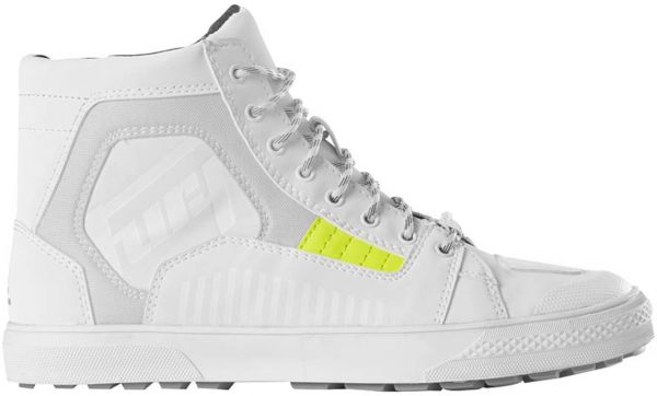 Furygan Sacramento D3O Motorradschuhe Weiß / Grau