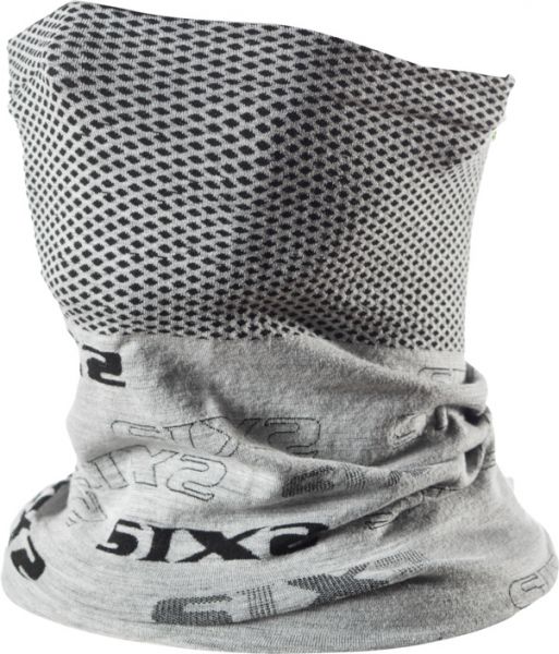 SIXS Halswärmer TBX atmungsaktiver Nackenwärmer Merino Grau
