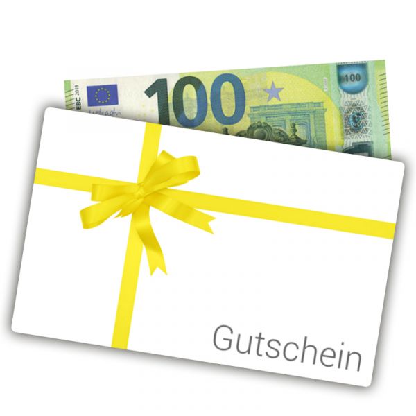 Geschenkgutschein im Wert von 100 EUR
