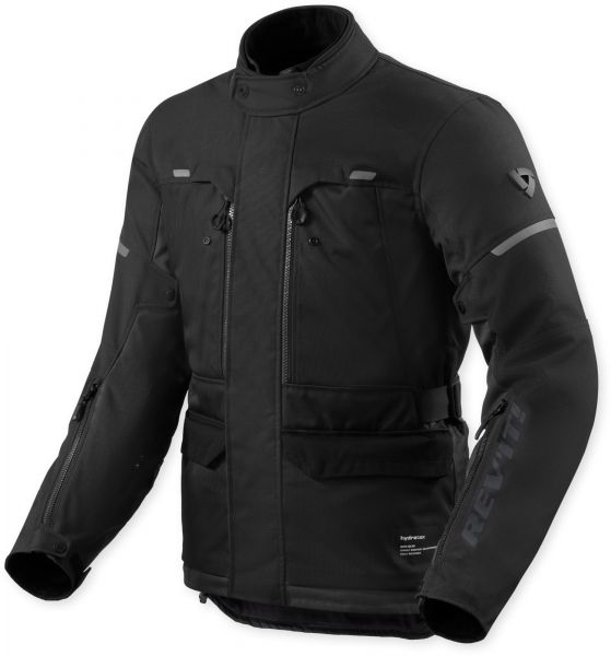 REV'IT! Outback 5 H2O ADV wasserdichte Textiljacke Schwarz