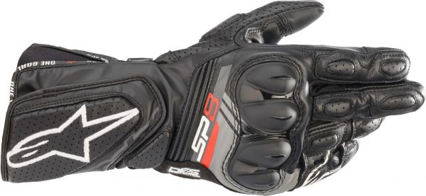 Alpinestars SP-8 V3 Motorrad Handschuhe Schwarz