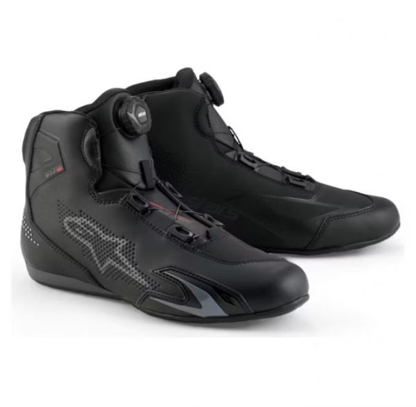 Alpinestars Celer Motorrad Halbschuhe Schwarz / Dunkelgrau