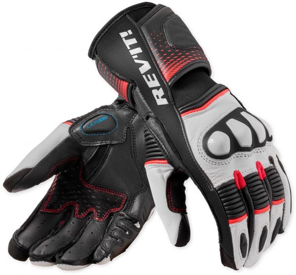 REV'IT! Xena 4 Ladies Handschuhe Damen Weiß / Neonrot