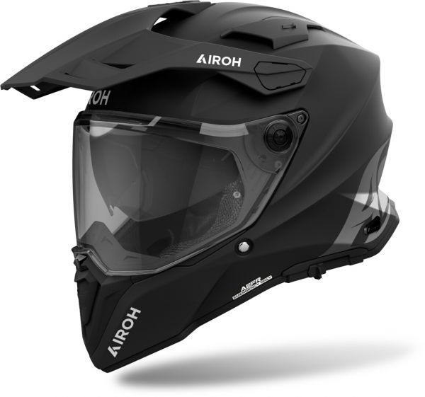 Airoh Commander 2 Adventurehelm Unifarben Matt Schwarz