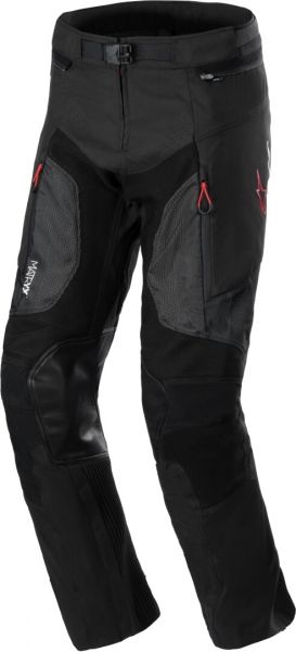 Alpinestars AMT-7 Air Textilhose Schwarz vorne