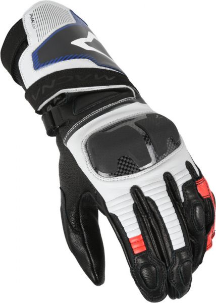 MACNA Thandor Handschuhe Weiß / Rot