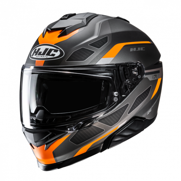 HJC i71 Integralhelm Zest MC7SF Grau / Orange