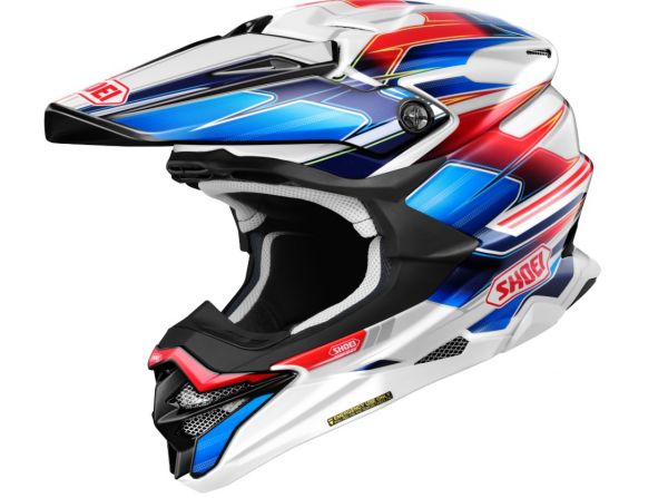 Shoei VFX-WR06 Offroadhelm Sparkle TC-10