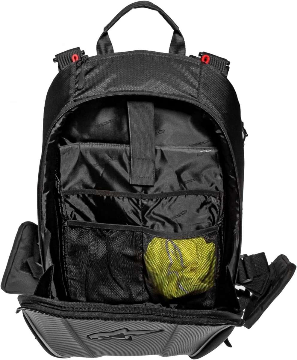 Alpas Dynamic Rucksack – Schwarz, Robust, Mit Seitentaschen, Gepolstert, Für Sport & Alltag