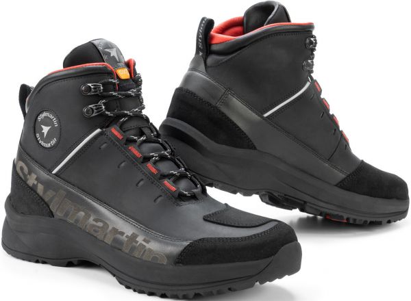 Stylmartin Vertigo WP Kurzstiefel Schwarz