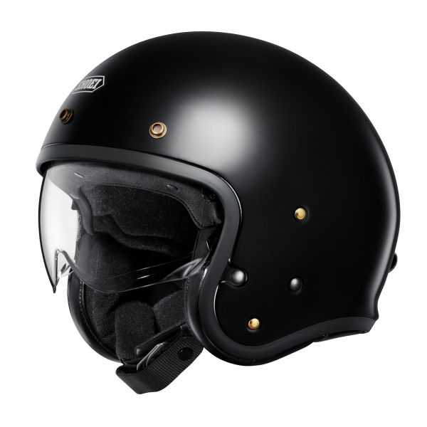 Shoei J.O2 Jethelm Unifarben Schwarz