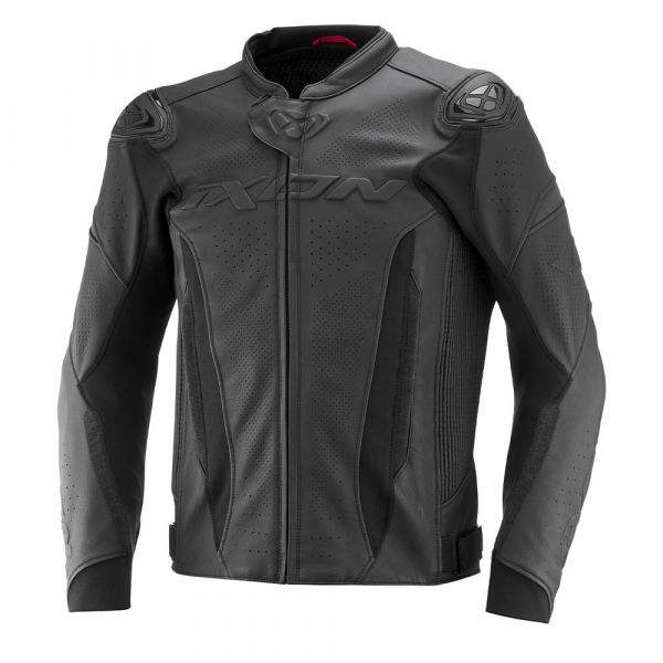 iXON Vortex 3 Lederjacke Schwarz
