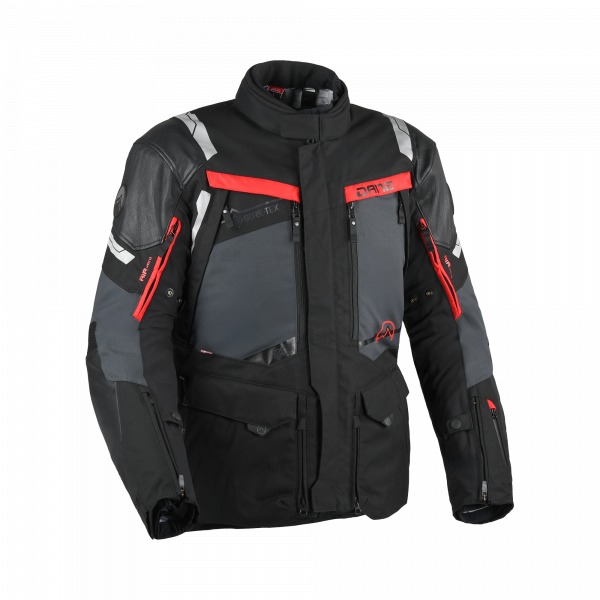 Dane Eventry Gore-Tex Textiljacke Schwarz / Rot