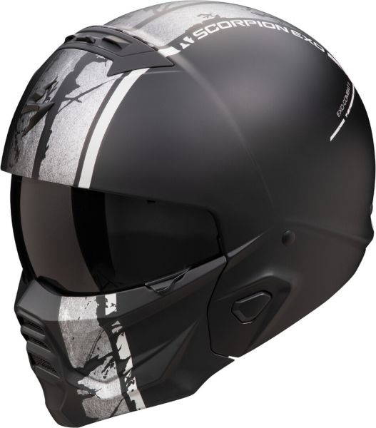 Scorpion Exo-Combat II Jethelm Lord Matt Schwarz / Silber (ECE 22-06)