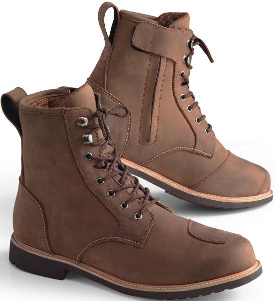 Modeka Wolter II wasserdichte Kurzstiefel Braun