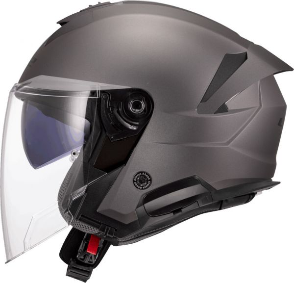 LS2 OF618 Verso II Jethelm Solid Matt Titanium