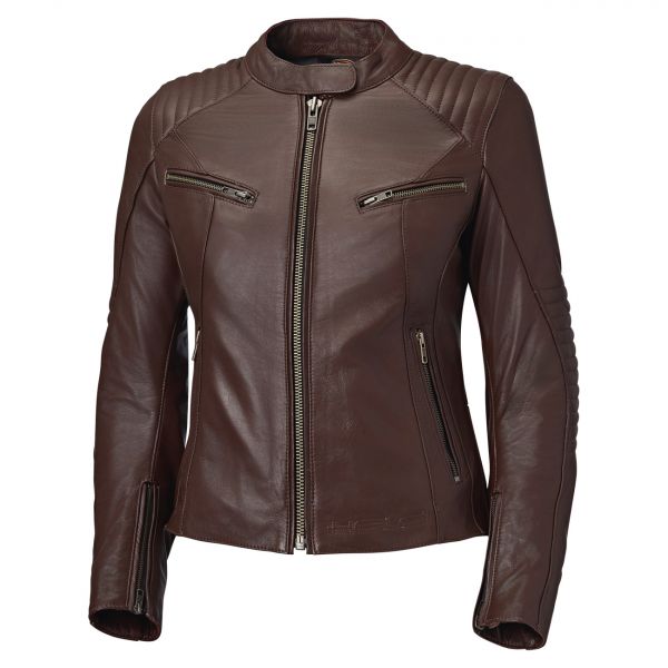 Held Robin Lederjacke Damen Braun