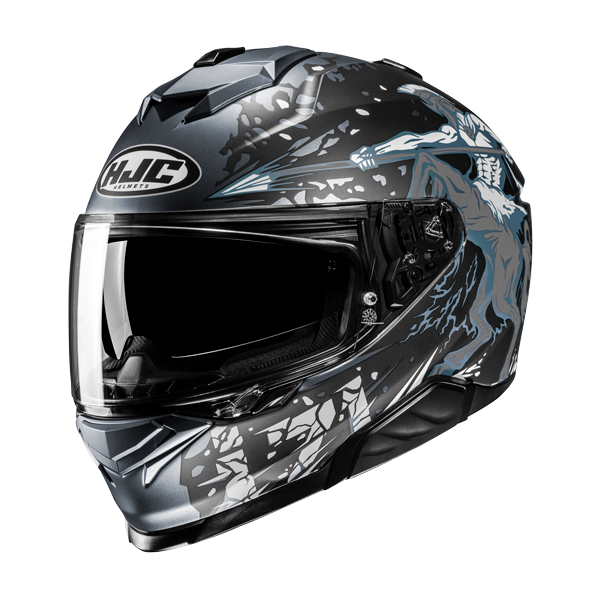 HJC i71 Integralhelm Taurus MC5SF Grau / Schwarz