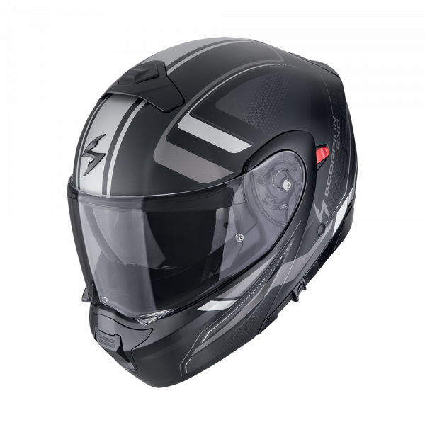 Scorpion Exo-930 EVO Ardens Mattschwarz / Silber (ECE 22-06)