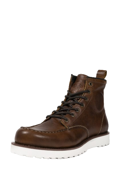John Doe Rambler Motorradschuhe Cognac