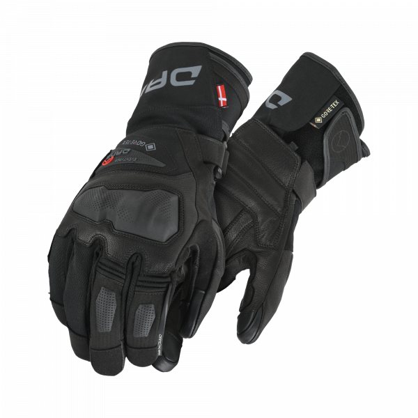 Dane Helsingor Gore-Tex Motorradhandschuh Schwarz